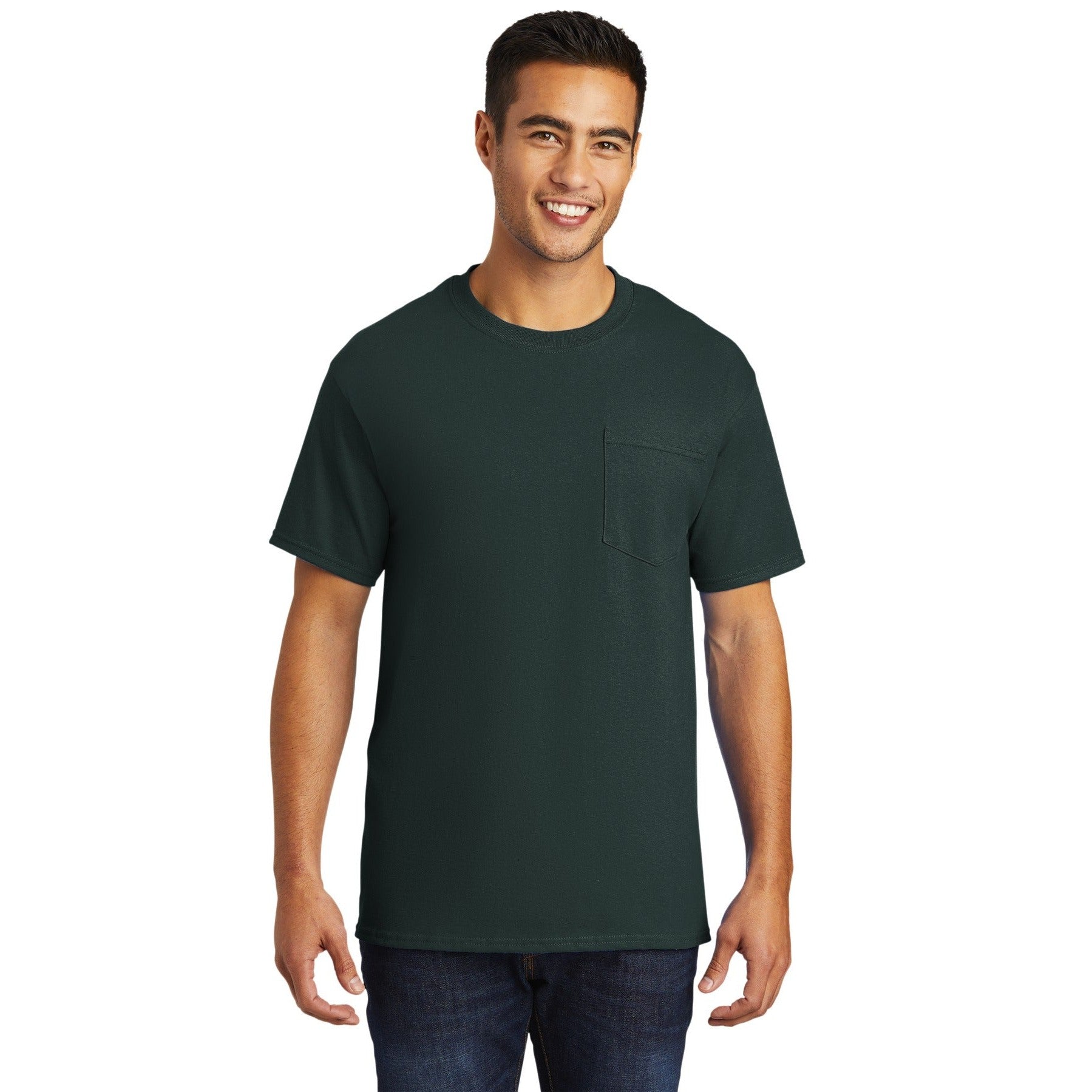 Port & Company-Port & Company® - Tall Essential Pocket Tee. PC61PT-MedTech-5